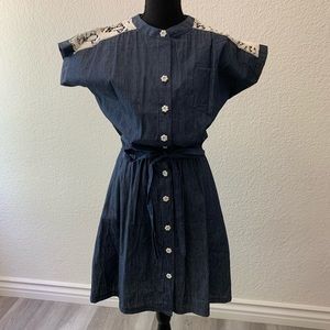 Denim dress